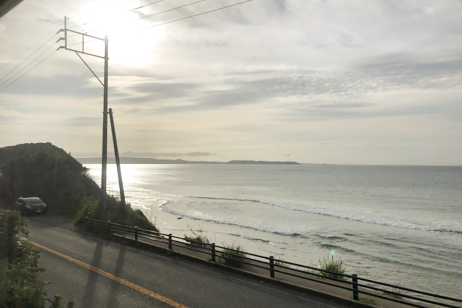 北野博司 #04 JR筑肥線の車窓から、唐津湾を望む