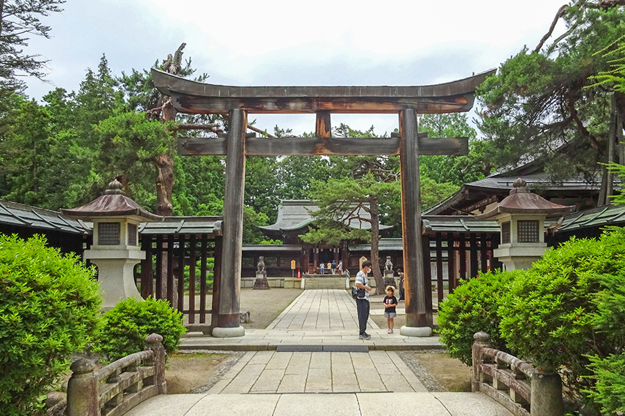 北野博司 #09 本丸御殿跡に鎮座する上杉神社