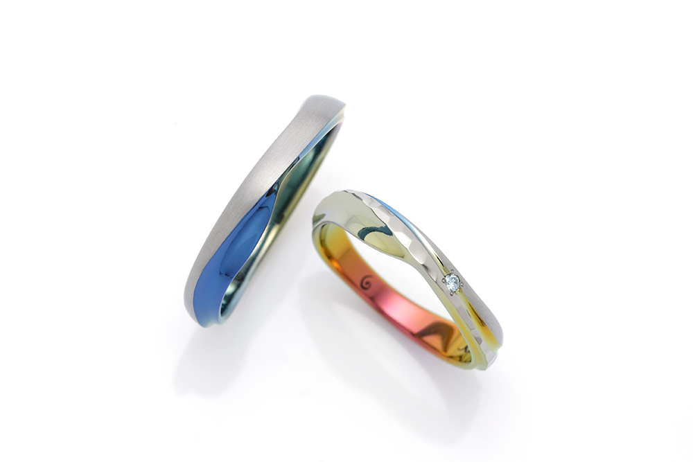 有限会社ソラ 宮川みりさん 宮川さんが制作を担当した結婚指輪。