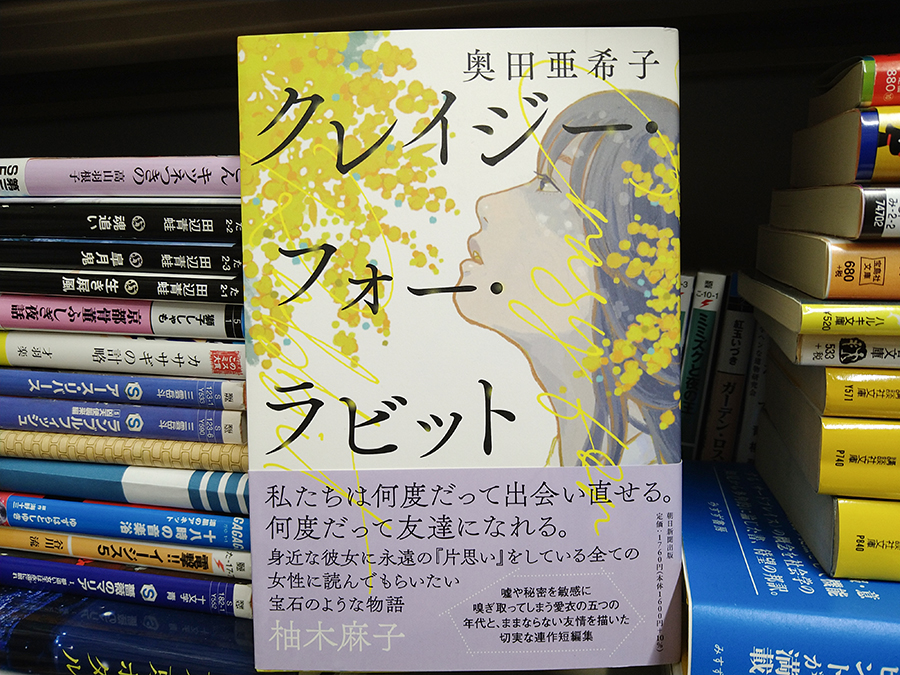 玉井建也 #01 奥田亜希子『クレイジー・フォー・ラビット』書影