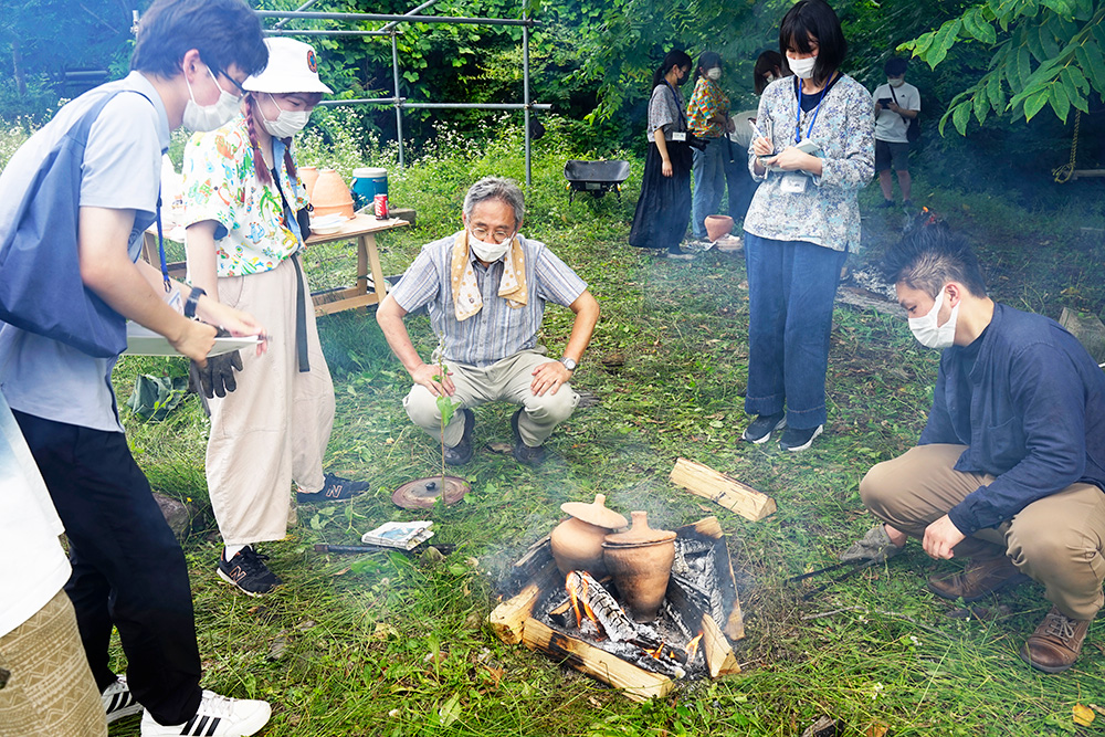 花巻市博物館 髙橋静歩さん 歴史遺産学科の授業の様子