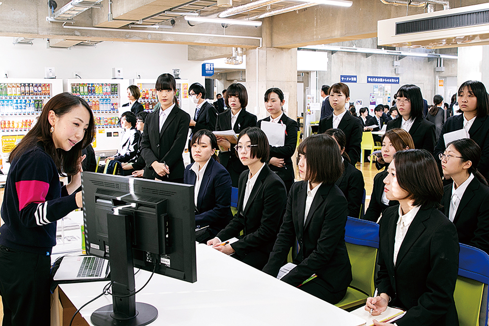 企業合同説明会の様子