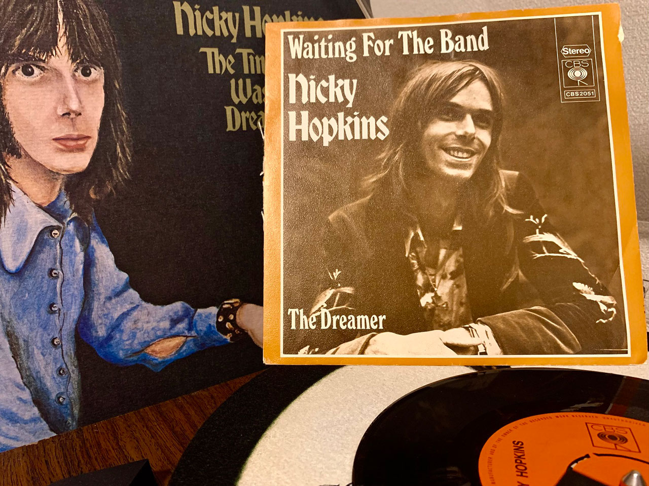 Waiting for the Band / The Dreamer　Nicky Hopkins