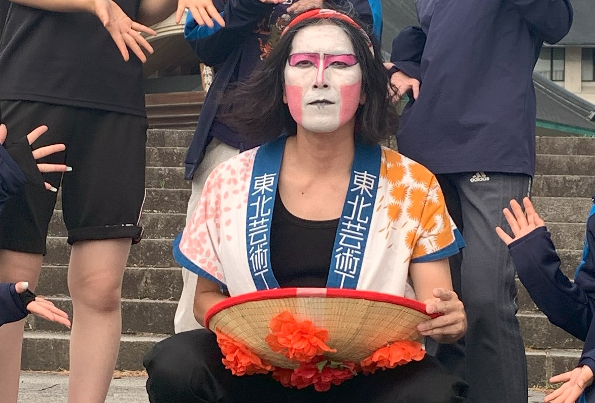 花笠祭りメイクアップ
