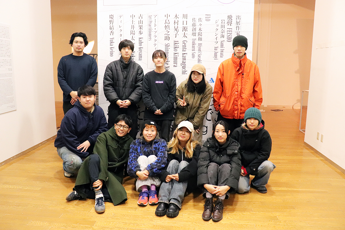 参加作家・アートプラクティショナー集合写真