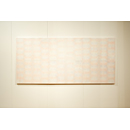 中村桂子「堆積２」木版、和紙、126×273×5cm、2003